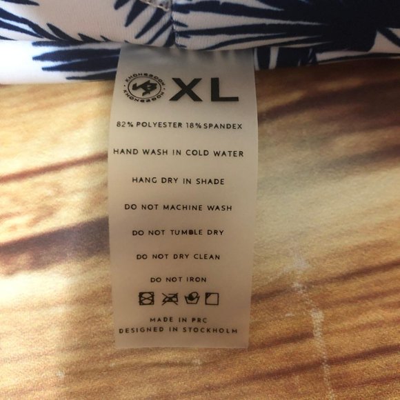 NEW Womens Bandeau Strapless Two Piece Bikini Swimsuit No Underwire Size XL - Picture 4 of 8